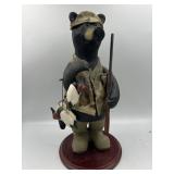 Collection Duck Hunter Bear Figurine