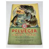 Vintage Pflueger Fishing Tackle Pocket Catalog