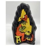 Vintage Gurley Halloween Witches Brew Glow Candle