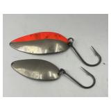 Pair of Vintage Little Cleo Spoon Lures