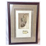 Limited Edition Copper Plate Etching Print ï¿½