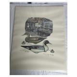 Duck Decoy Print by Paul W Shertz Special E