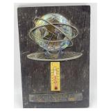 New York Worldï¿½s Fair Wooden Hanging Thermostat