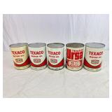 Texaco Motor Oils Never Opened.