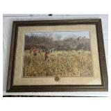 Pheasants Forever Hunting Framed Print