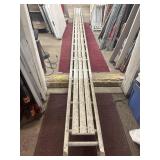 Werner 250# 20FT Aluminum Plank Width 12In