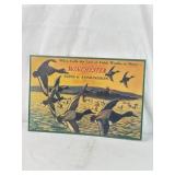 Tin Winchester Guns & Ammo Sign