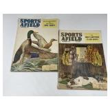 Pair of 1953 Sports Afield Magazines