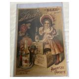 Two Vintage Strohï¿½s Beer Advertisements