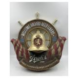 Strohï¿½s Beer3D Sign "Welcome Aboard Beer Lovers