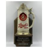 Strohï¿½s Beer Stein 3D Wall Sign