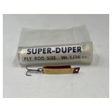 Vintage South Bend Super-Duper Fishing Lure No.