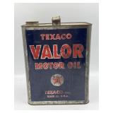 Texaco Valor Motor Oil 2 Gal Can