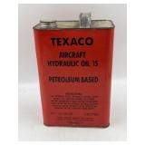 Texaco Aircraft Hydraulic Oil 15 1 Gal Can