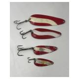 4 Vintage Spoon Lures