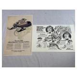 Printed Yamaha Advertisements. The Wisconsin