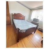 Full Sized Oak Bed