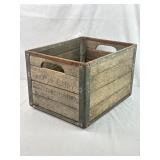 Indiana Dairy, South Bend, IN Wooden Crate w/