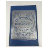 1933 Edward vom Hofe & Co. "Fine Fishing Tackle"