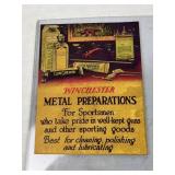 Vintage Cardboard Winchester Metal Preparations