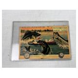 Vintage Winchester Fishing Tackle Post Card