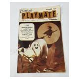 Vintage Childrenï¿½s Playmate October 1963 Magazine
