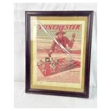 Framed Winchester Magazine Page