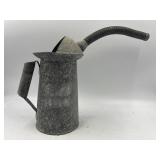 Vintage Two Quart Metal Oil Can