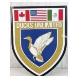 Ducks Unlimited Crest Tin Sign