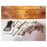 Mixed Sockets, Wrenches, Crescent Wrenches, Etc