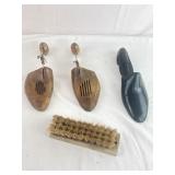 Shoe Stretchers And Brush