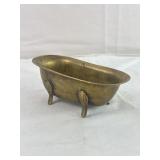 Miniature Brass Bathtub