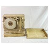 Newcomb Solid State Portable Record Player.