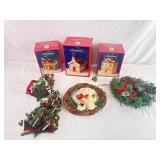 American Porcelain Houses & Christmas Decor