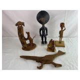 Wood Carved Figurines