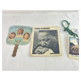 MLK Magazine, Clarkï¿½s Funeral Chapel Fan, &ï¿½96