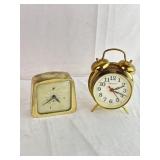 Vintage Advance & Apollo Alarm Clocks