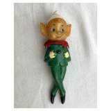 Vtg 5in Rubber Elf