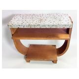 Art Deco Side Table {B} 27in x12in x22in