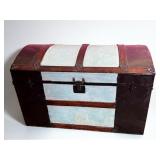 Antique Crescent Moon & Stars Dome-Top Steamer {B}