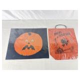 Vintage Paper Halloween Trick or Treat Bag &