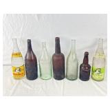 7 VTG & Antique Beer Bottles.