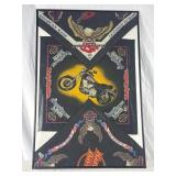 Harley Davidson Handkerchiefs in Frame