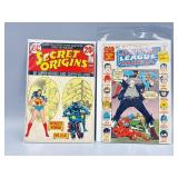 2 DC Comics: Secret Origins No. 3 & Justice
