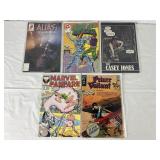 5 Comics: Alias: Stranglehold, Sam Slade: