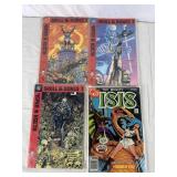 4 DC Comics: The Might Isis, & Skull & Bones 1-3