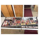 Chicago Bulls NBA World Champions Poster.