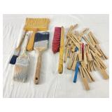 Vtg Brushes & Clothespins
