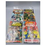 4 Marvel Comics: Capt. Savage And His L