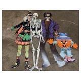 VTG Cardboard Halloween Decorations
